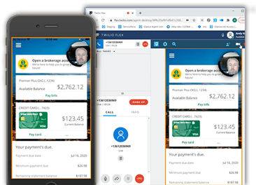 Twilio Flex with Glance Guided CX with Mobile