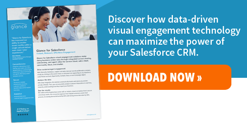 download glance for salesforce datasheet CRM integration