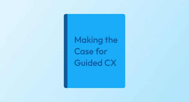 Making the Case for Guided CX