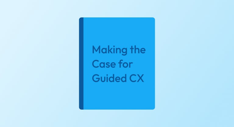 Making the Case for Guided CX